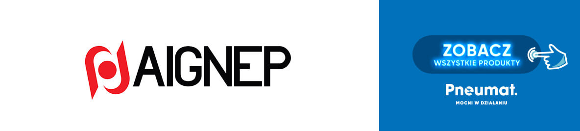 Zobacz produkty AIGNEP w sklepie Pneumat