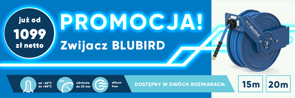 Zwijacz BLUBIRD - już od 1099 zł netto!