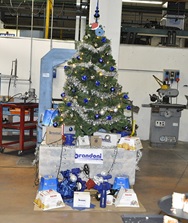 Święta u producenta zaworów Uroczyść na produkcji zaworów przemysłowych