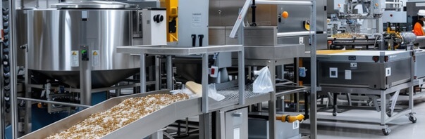 Instalacja pneumatyczna w produkcji spożywczej Instalacja powietrzna w fabryce żywności