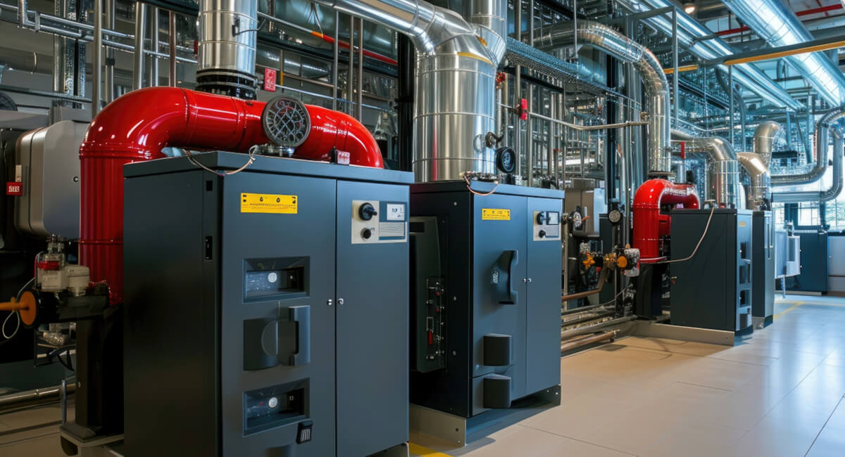 Wykrywanie nieszczelności w instalacji powietrza przy kotle