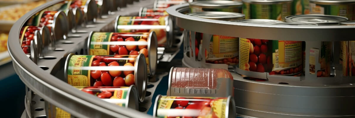 Linia produkcyjna z punktem automatycznej detekcji