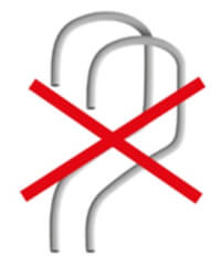 Porównanie tradycyjnego podejścia (łabędzia szyja) z nowoczesnym trójnikiem Infinity oszczędzającym miejsce