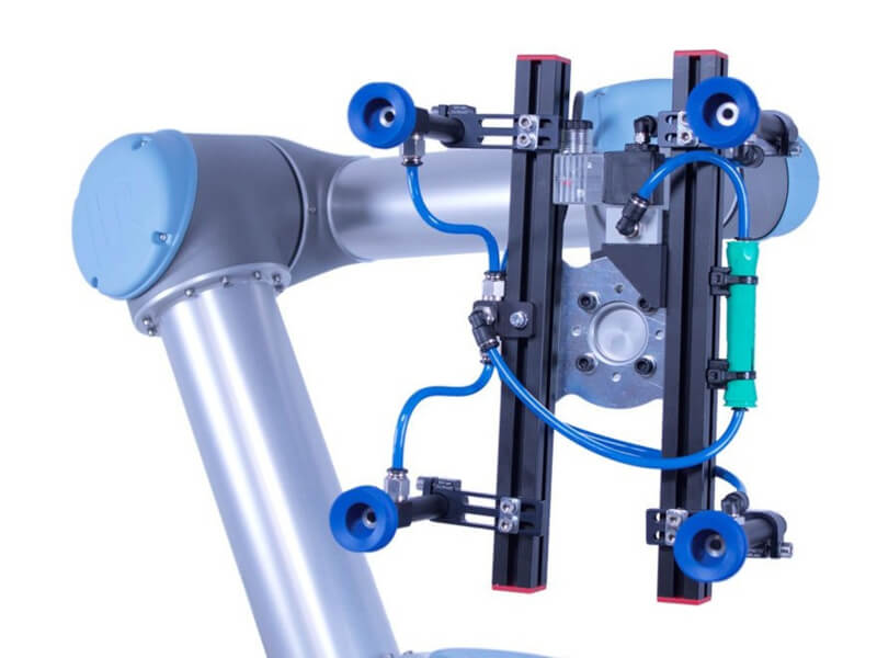 Przyssawka, która chwyta materiał bez śladów