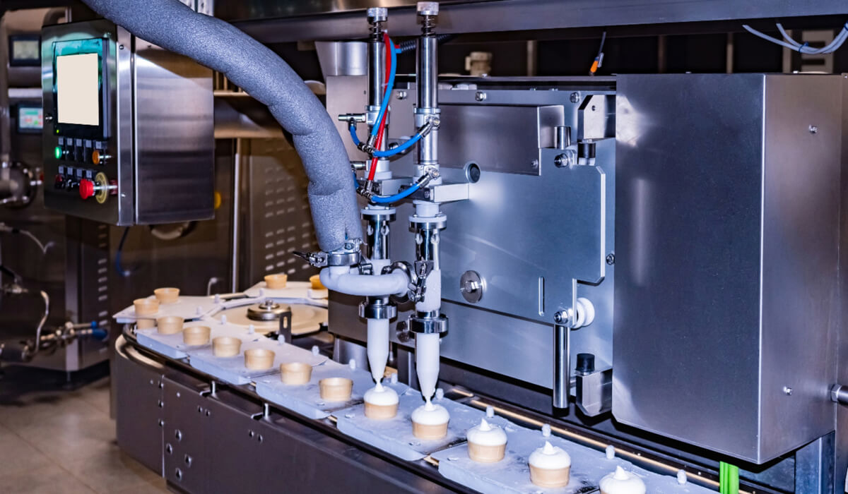 Aplikacja kremów, polew i lukru z precyzyjną kontrolą ciśnienia