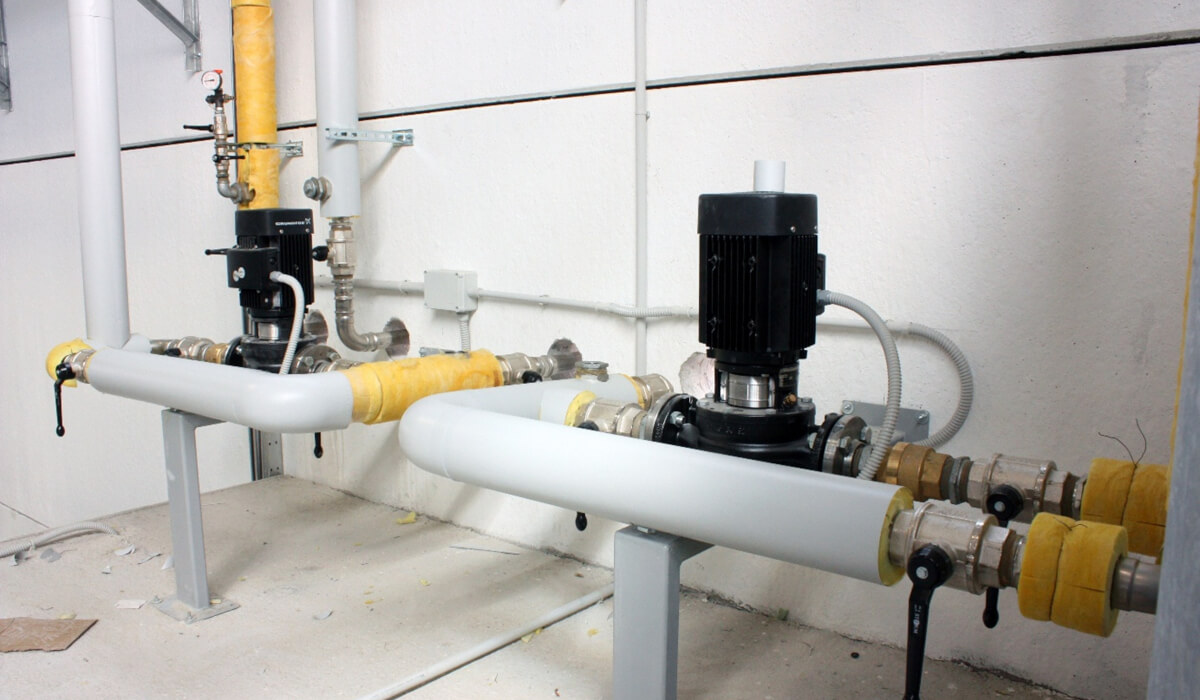 Połączenie rur Effebi Press w systemie tryskaczowym