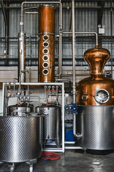 Komponenty do stref zagrożonych wybuchem oparów alkoholu