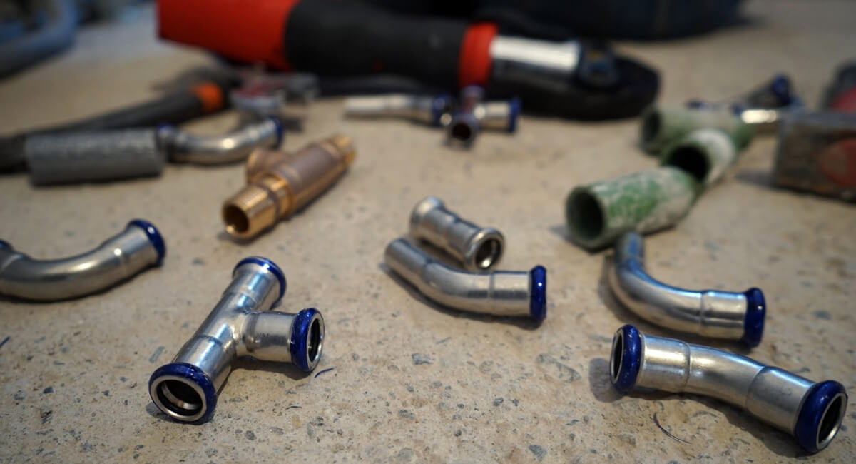 Zestaw elementów złącznych ze stali 316L