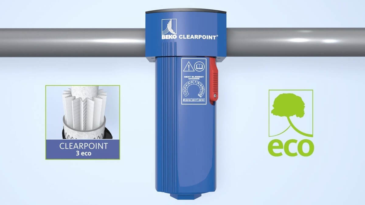 Filtry CLEARPOINT firmy Beko Technologies ECO Beko wielostopniowa filtracja dla czystości powietrza eco