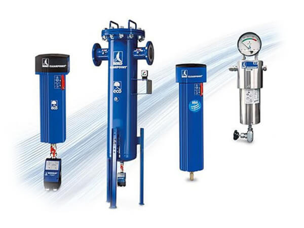 Filtry sprężonego powietrza BEKO Technologies Filtry sprężonego powietrza - filtracja cząstek i oleju