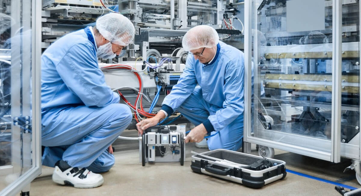 Wielostopniowa filtracja sprężonego powietrza usuwająca mikroorganizmy i cząstki stałe