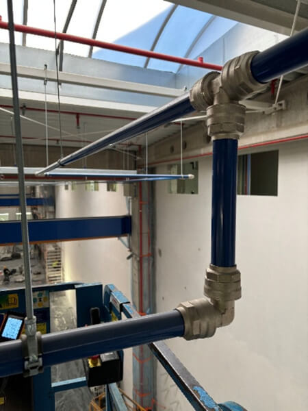 Produkcja osprzętu sieciowego - infrastruktura