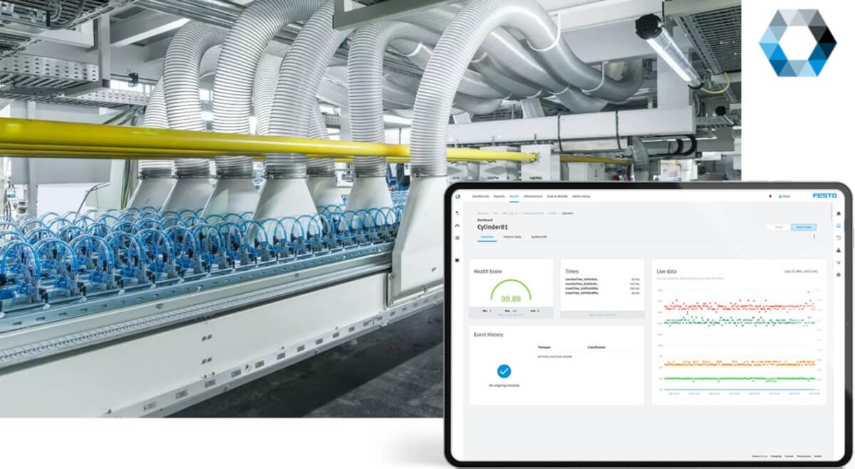 Integracja systemu SCADA i systemów MES Monitorowanie parametrów pracy instalacji pneumatycznej w czasie rzeczywistym na panelu SCADA