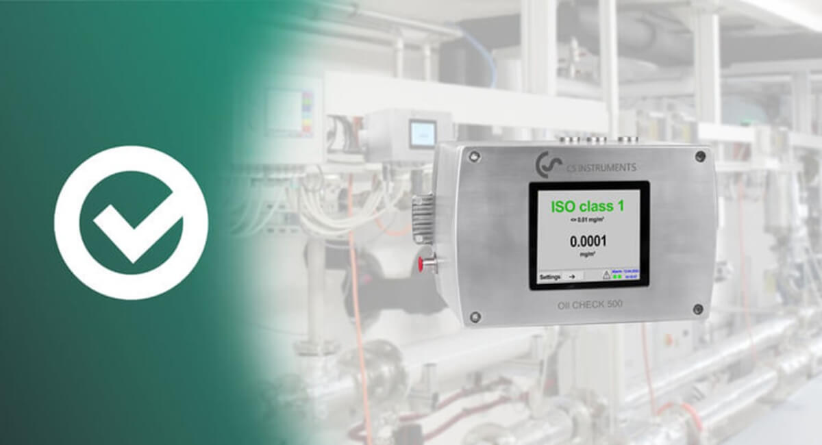 Systemy pomiarowe weryfikujące klasy czystości powietrza pod kątem cząstek, wody i oleju