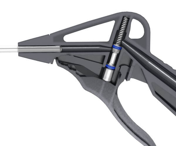 Komponenty pistoletu zgodne z BRC - FDA/UE (Rozporządzenie 1935/2004)