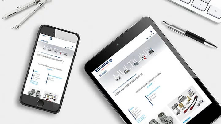 Konfigurator złączy Aplikacja - konfigurator złączy Eisele