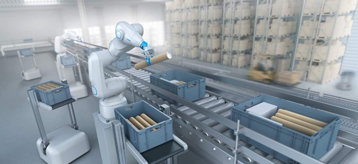 Mikrozawory Festo VOVG lub małe siłowniki Festo EGSK w aplikacji laboratoryjnej