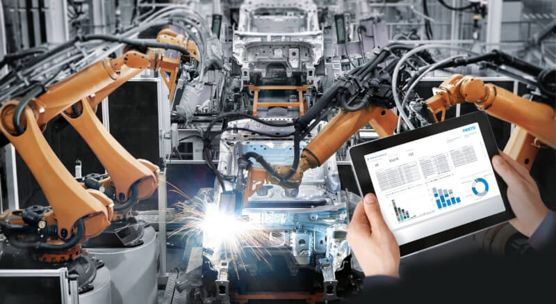 Zautomatyzowana linia montażowa w przemyśle motoryzacyjnym