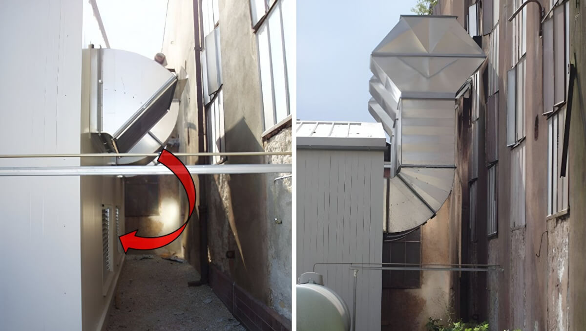 Prawidłowa wentylacja sprężarki