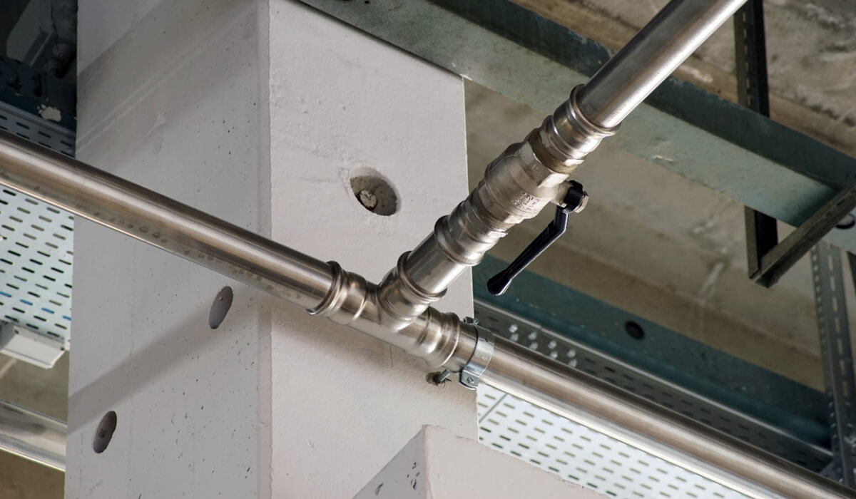 Modernizacja instalacji Spadek strat ciśnienia z 0,5 do 0,1 bar po zastosowaniu Aignep Infinity