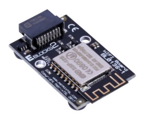 Moduł komunikacyjny Festo z widocznym oznaczeniem certyfikatu FCC, umożliwiający bezprzewodową komunikację w systemach automatyki