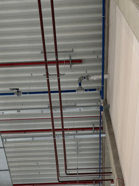 Budowa instalacji podstropowej