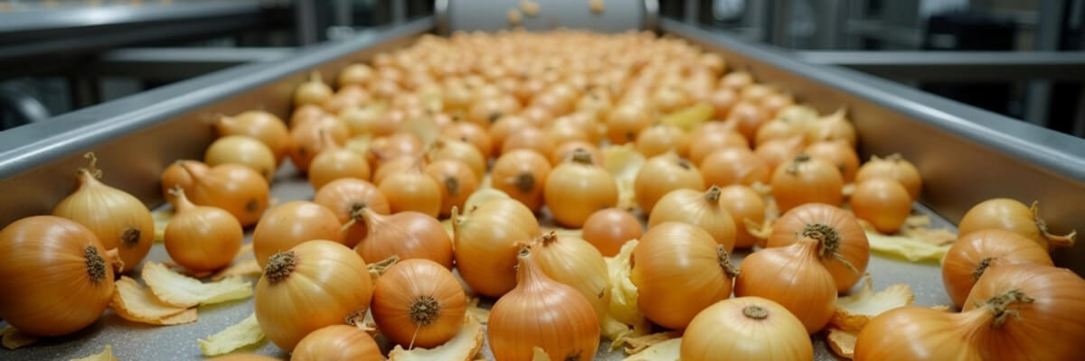 Optymalizacja obierania cebuli Automatyzacja krojenia cebuli