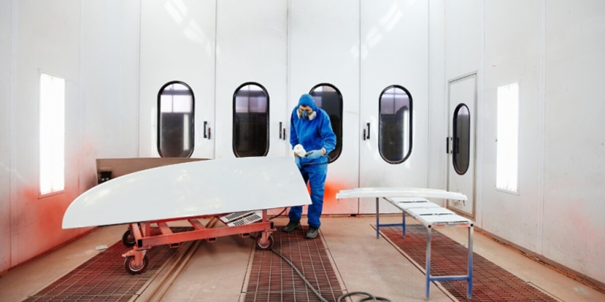 Pistolet LVLP do zaprawek