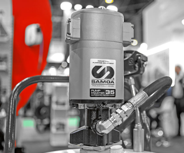 Pompa tłokowa SAMOA do oleju hydraulicznego - wydajność w trudnych warunkach
