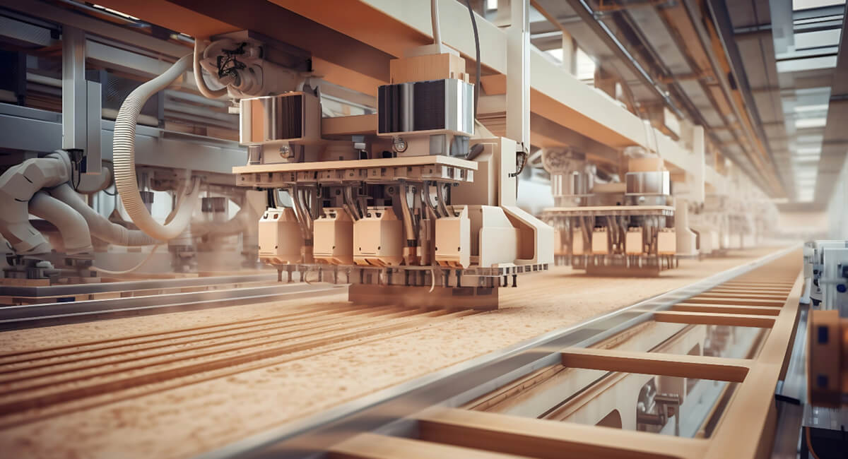 Modernizacji instalacji pneumatycznej w stolarni