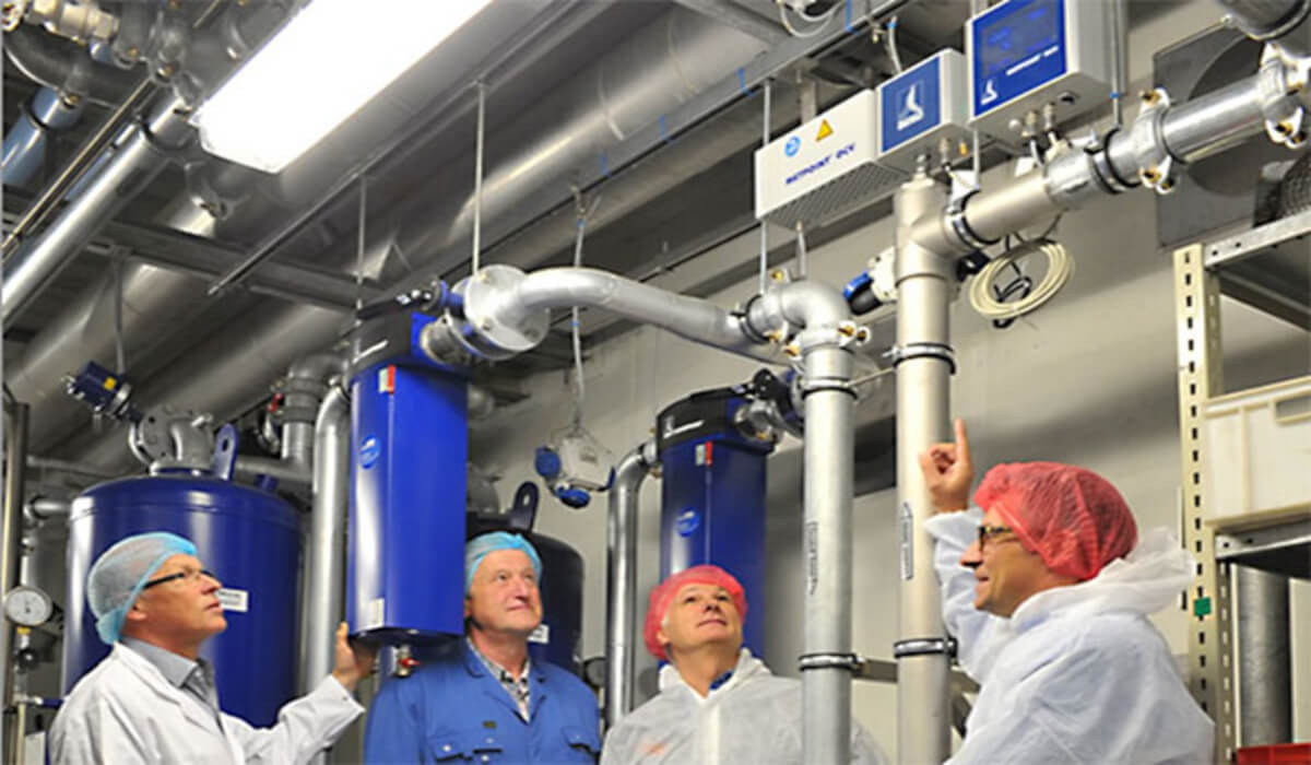 Zdjęcie instalacji do oczyszczania gazów