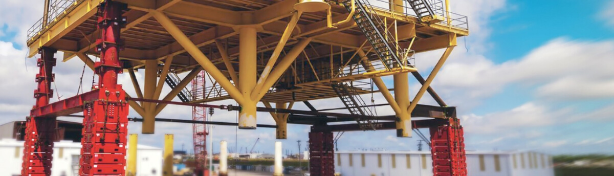 Przewody pneumatyczne MSHA na platformie wiertniczej, odporne na warunki morskie