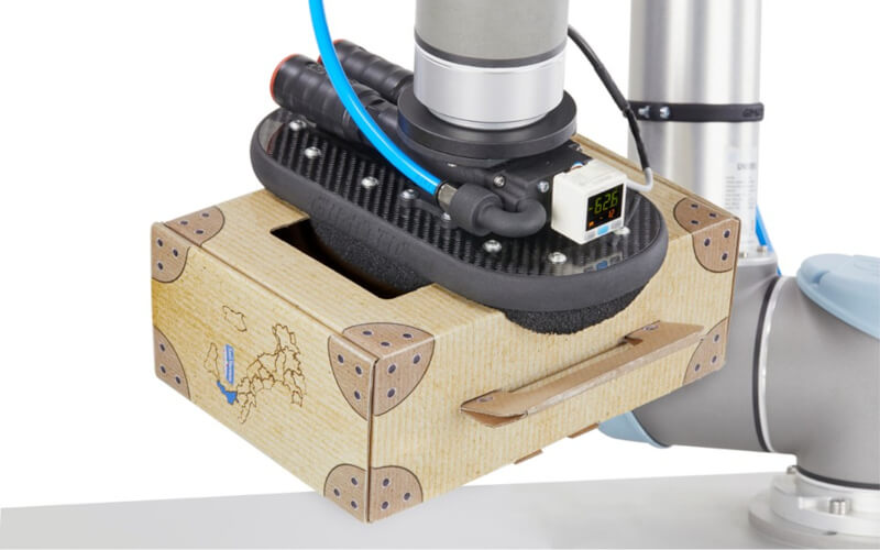 Płaska przyssawka (ssawka) do gładkich powierzchni.