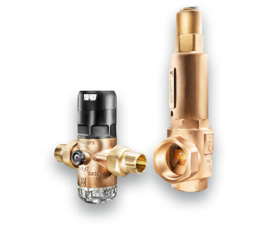 Reduktory ciśnienia Goetze z certyfikatem Bureau Veritas, gwarantujące precyzyjną regulację ciśnienia