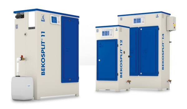 Automatyczny separator i odprowadzanie kondensatu BEKO Przekrój techniczny urządzenia BEKO do separacji i odprowadzania skroplin z instalacji