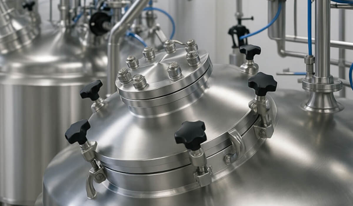 Rury aluminiowe i systemy INFINITY w zakładzie mleczarskim