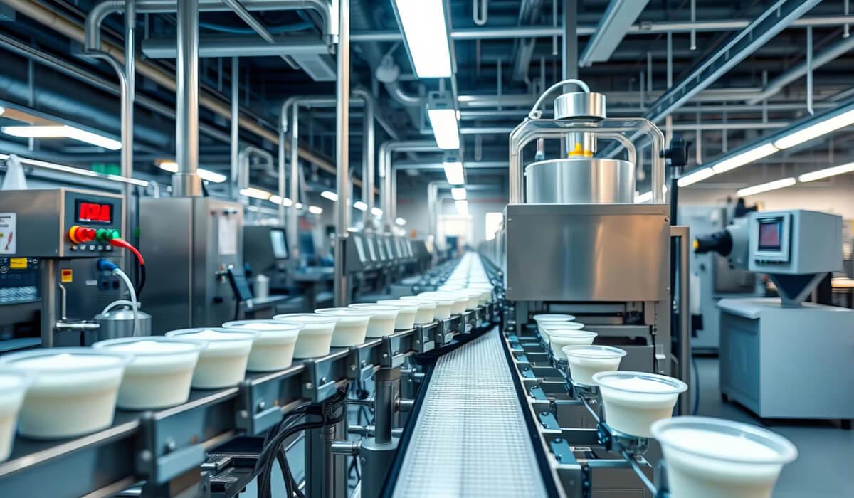 Siłownik z oznaczeniem normy ISO 15552