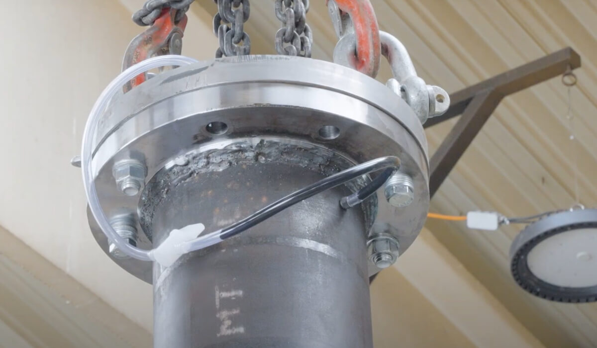 Spoinowanie wału wirnika