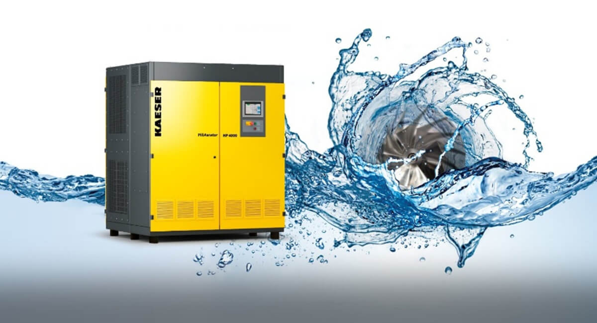 Kompresor śrubowy - kontrola temperatury sprężonego powietrza