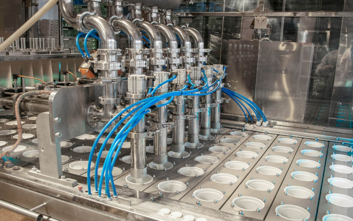 Instalacja sprężonego powietrza w zakładzie spożywczym