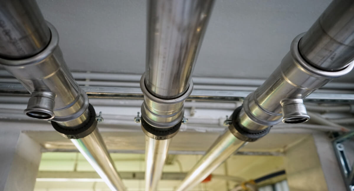 Rurociąg wysokociśnieniowy ze stali nierdzewnej