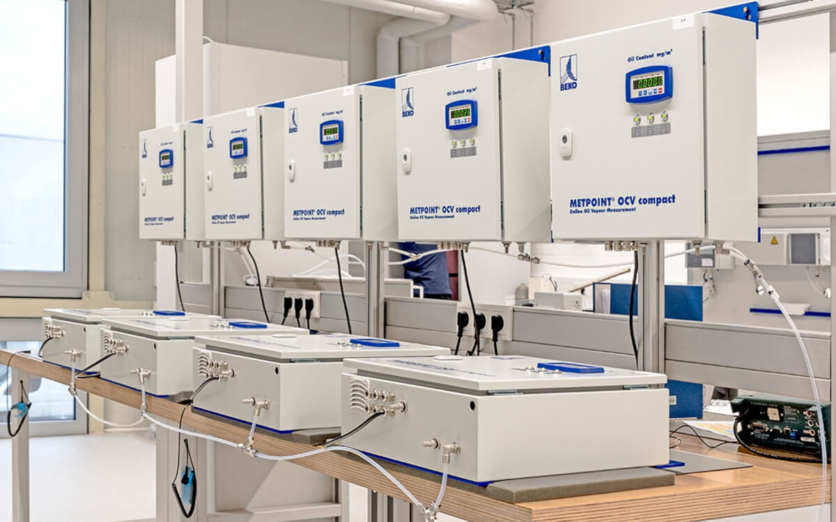 Systemy pomiarowe METPOINT Monitoring mgieł olejowych i cząstek w powietrzu