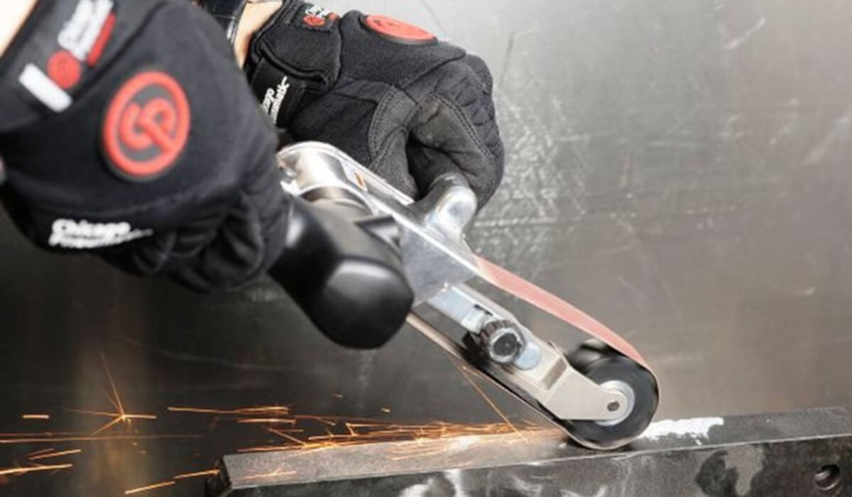 Szlifierka taśmowa pneumatyczna