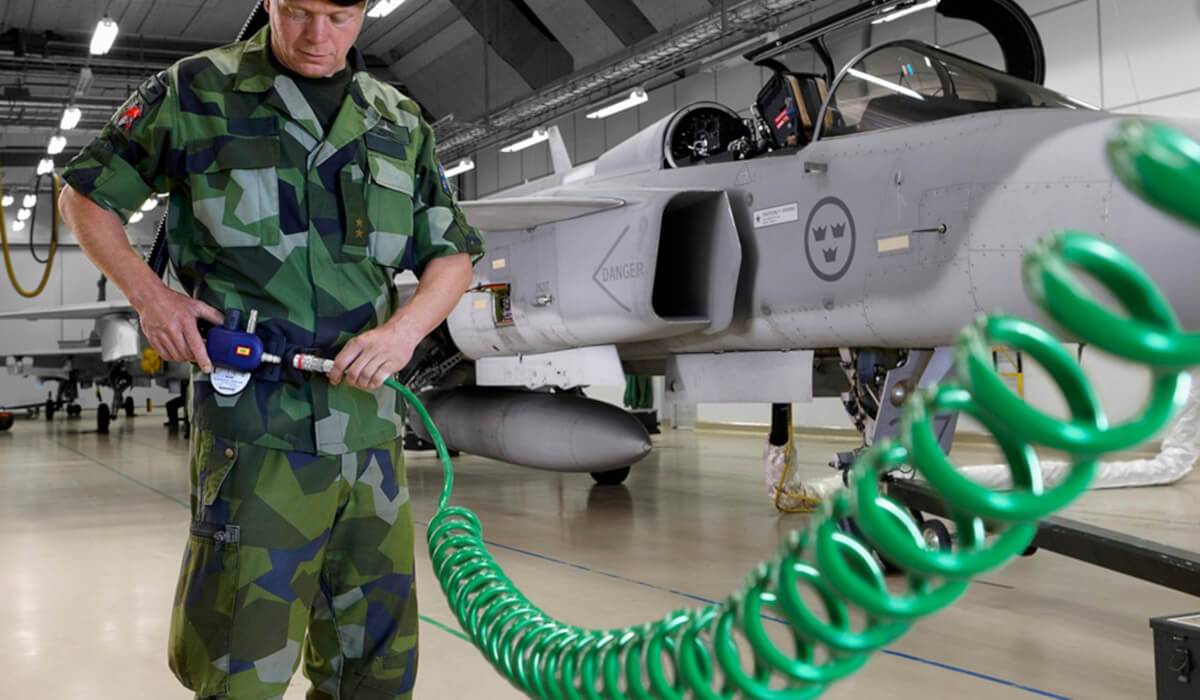 Serwis lotniskowy - szybkozłącza MRO