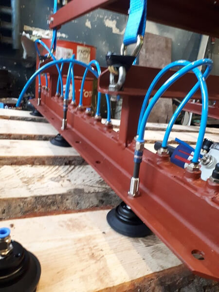 Technika próżniowa - transport desek