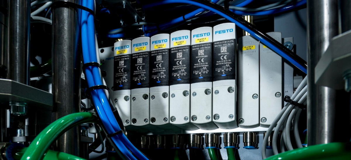 Moduł edukacyjny Festo Didactic używany do szkoleń