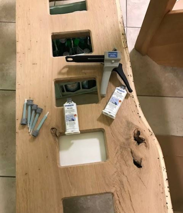 Aplikator z klejem WEICON Easy-Mix PU-240