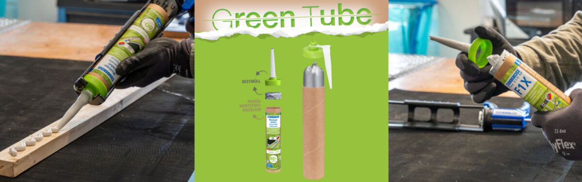 WEICON Green Tube - nowe, zrównoważone opakowania dla chemii ekologicznej