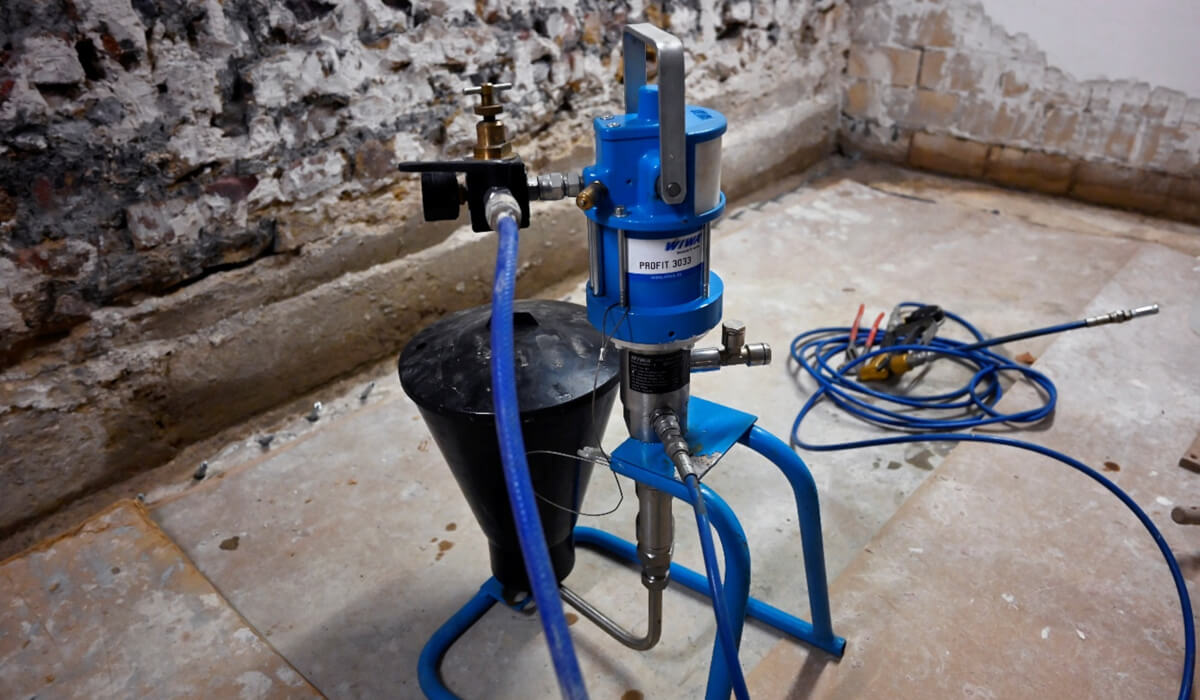 Agregat malarski WIWA Airless do elewacji - wysokie ciśnienie