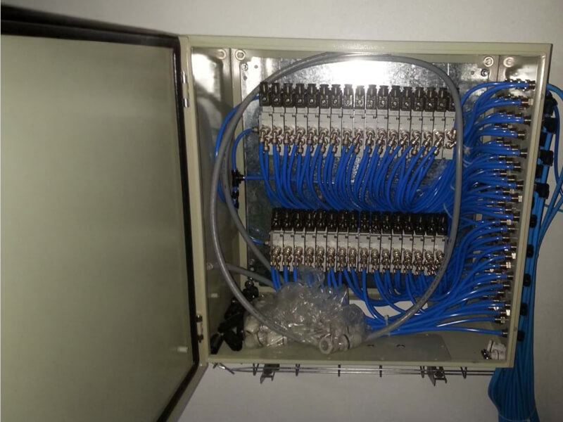 Konfiguracja etapów ruchu siłowników